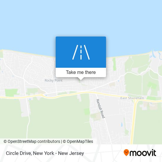 Circle Drive map