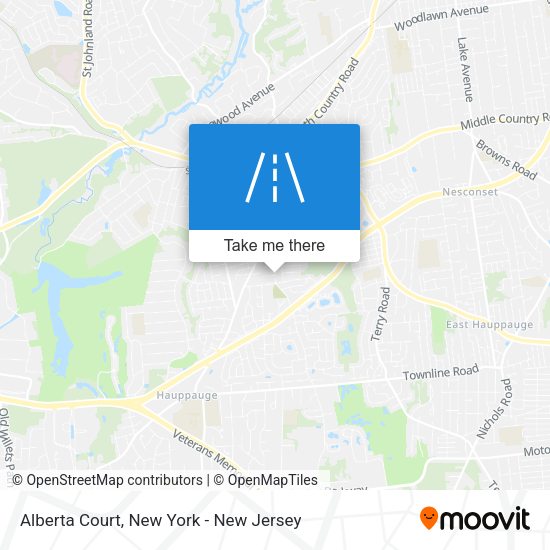 Alberta Court map