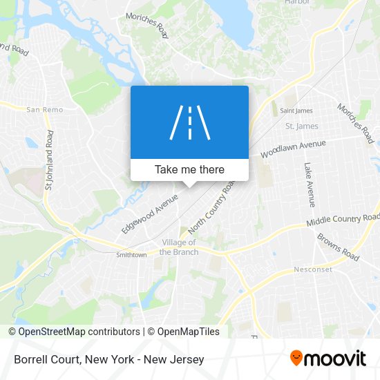 Borrell Court map