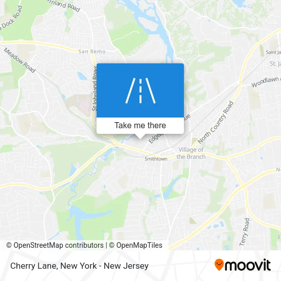Cherry Lane map