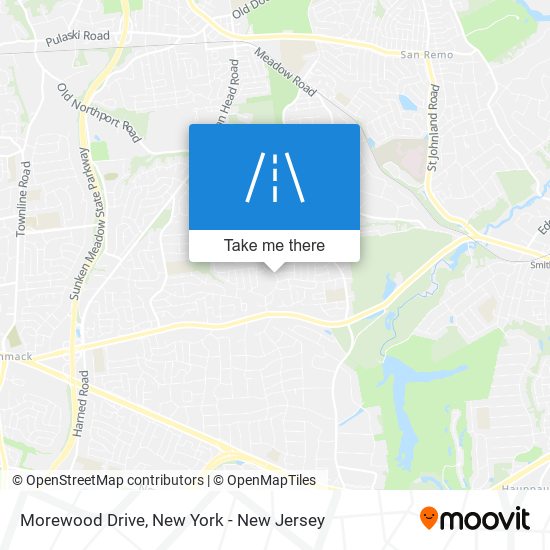 Morewood Drive map