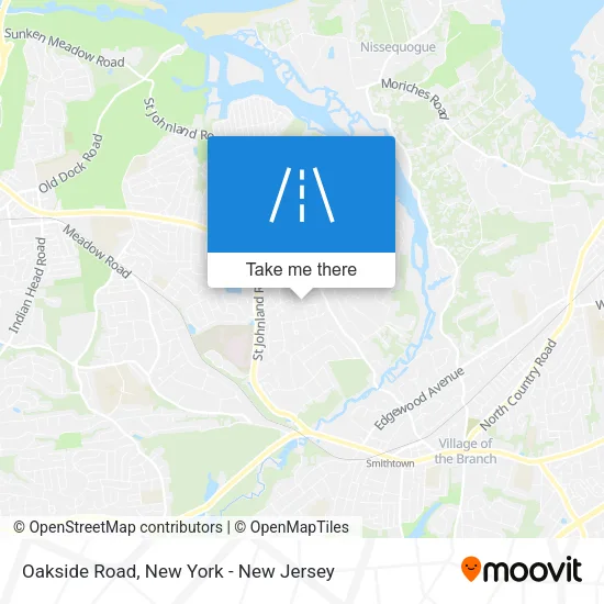 Mapa de Oakside Road