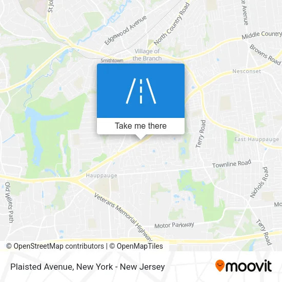 Plaisted Avenue map