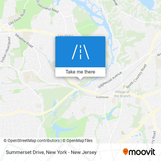 Mapa de Summerset Drive