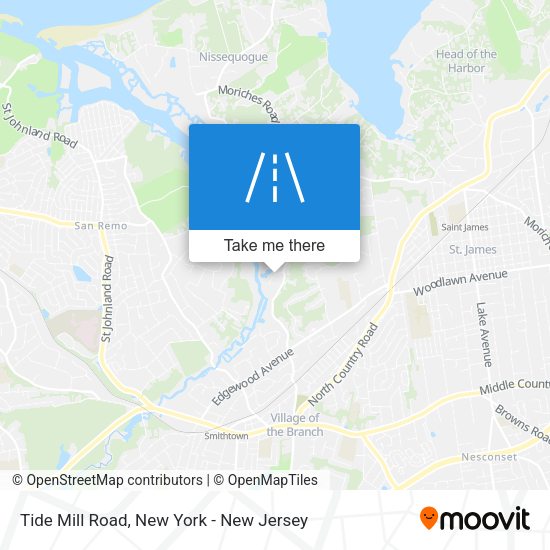 Mapa de Tide Mill Road