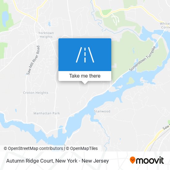 Mapa de Autumn Ridge Court