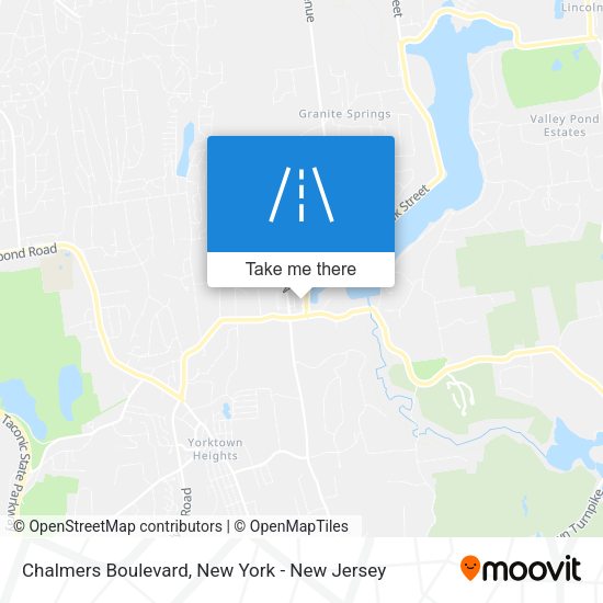 Mapa de Chalmers Boulevard