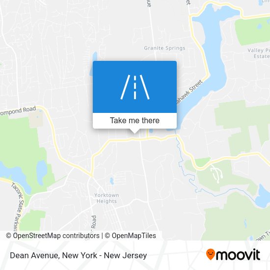 Mapa de Dean Avenue