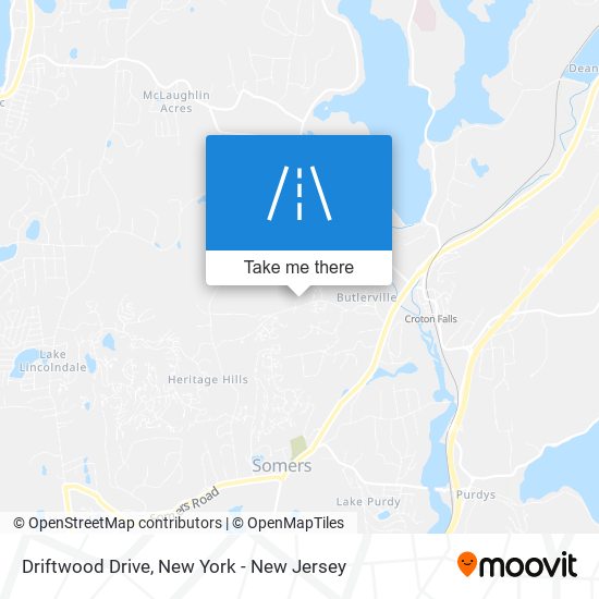 Driftwood Drive map