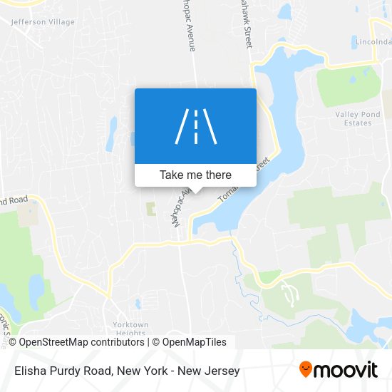 Mapa de Elisha Purdy Road