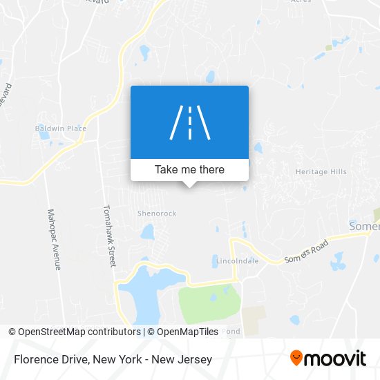 Florence Drive map