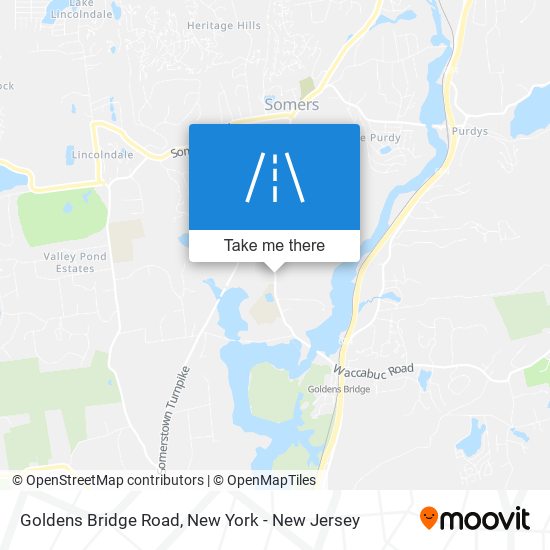 Mapa de Goldens Bridge Road