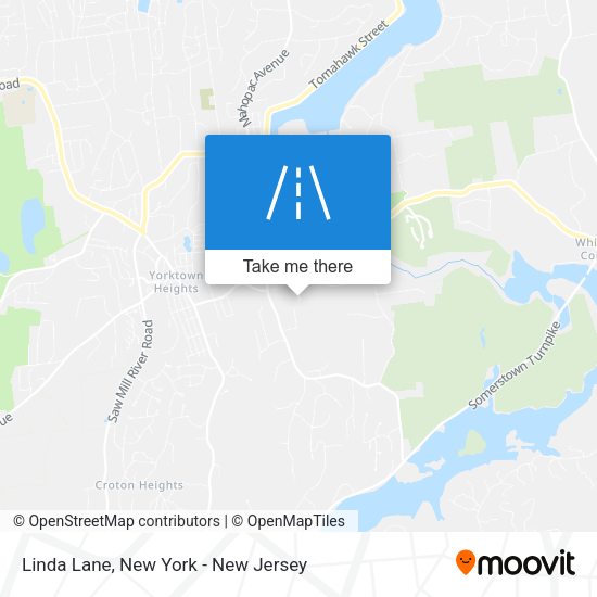 Linda Lane map