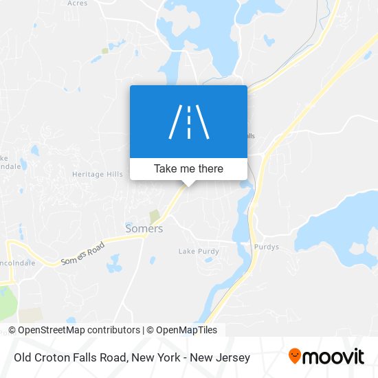 Mapa de Old Croton Falls Road