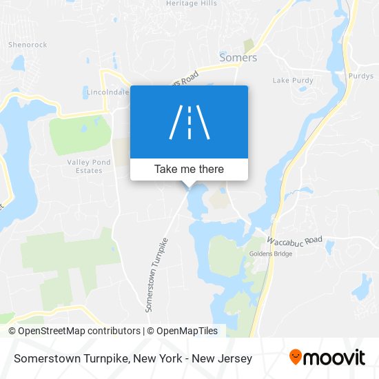 Somerstown Turnpike map