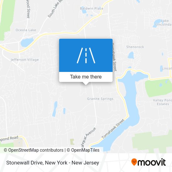 Mapa de Stonewall Drive