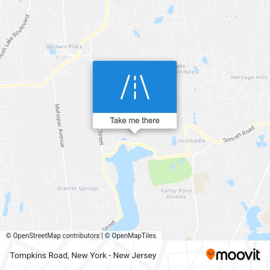 Mapa de Tompkins Road