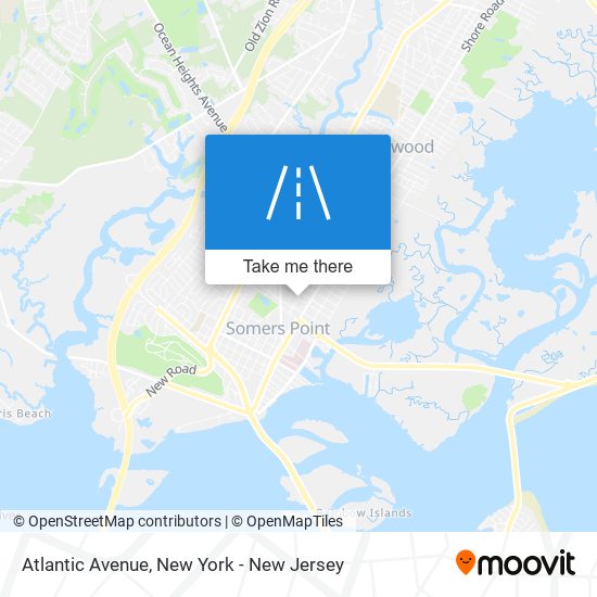 Mapa de Atlantic Avenue