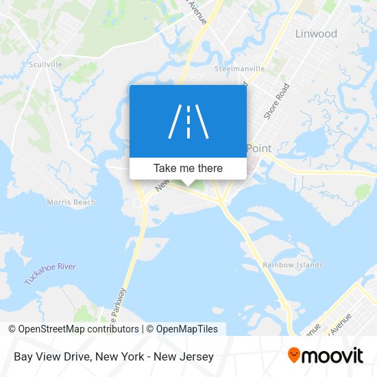 Bay View Drive map