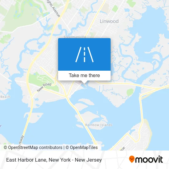Mapa de East Harbor Lane
