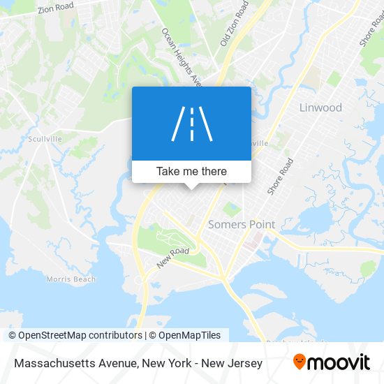 Mapa de Massachusetts Avenue
