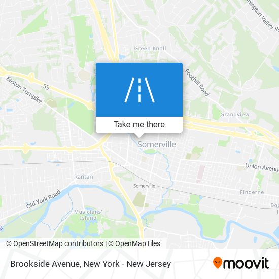 Brookside Avenue map