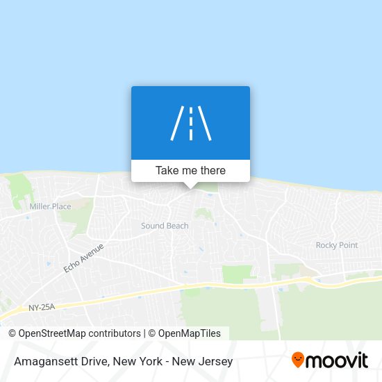 Mapa de Amagansett Drive