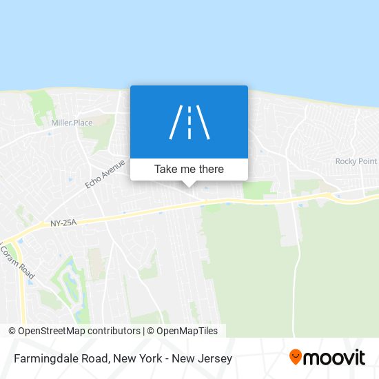 Mapa de Farmingdale Road