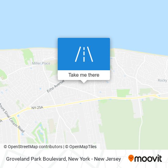 Mapa de Groveland Park Boulevard