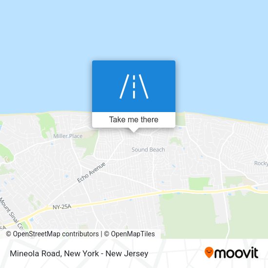 Mapa de Mineola Road
