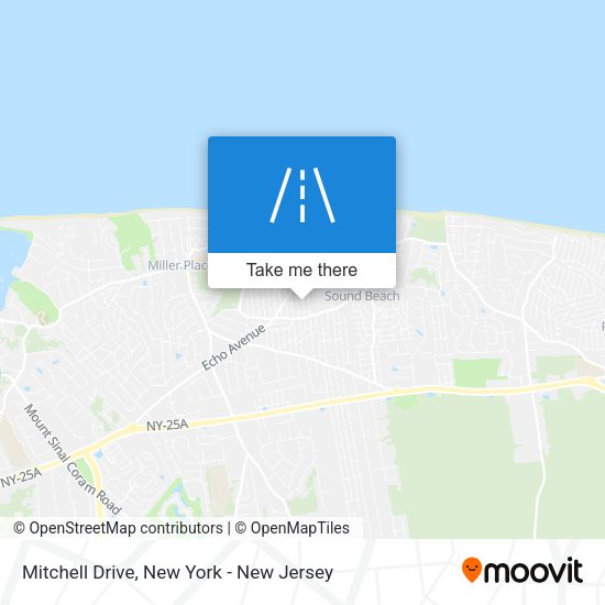 Mapa de Mitchell Drive