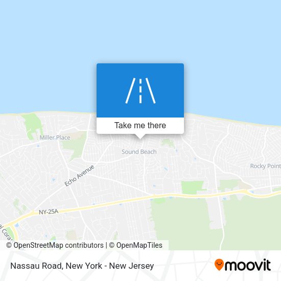 Nassau Road map