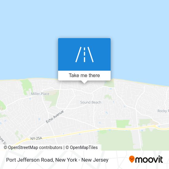 Mapa de Port Jefferson Road