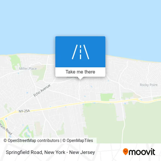 Springfield Road map