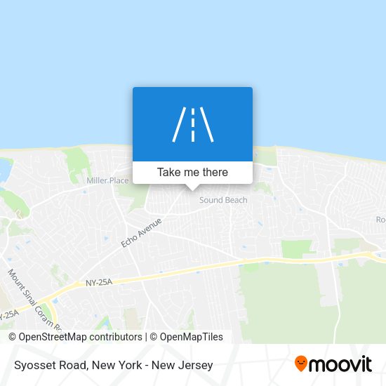 Syosset Road map