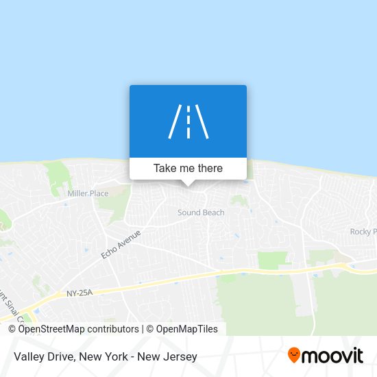 Mapa de Valley Drive