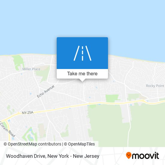 Woodhaven Drive map