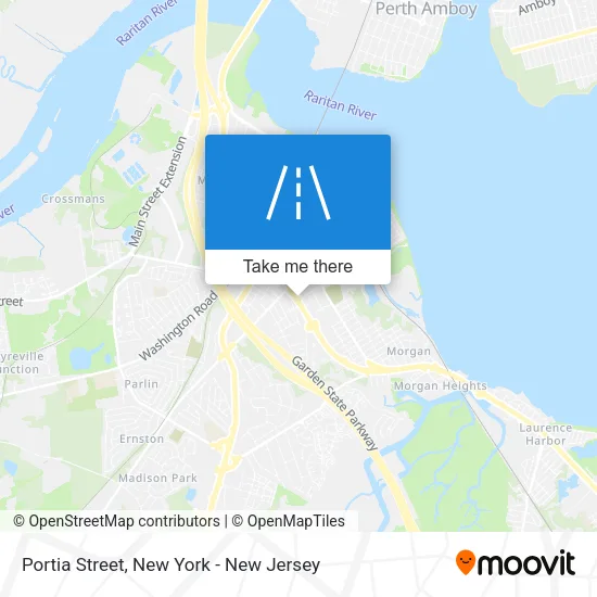 Mapa de Portia Street