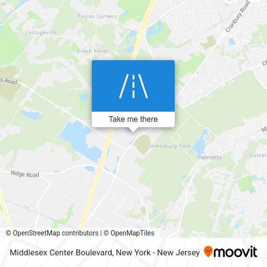 Mapa de Middlesex Center Boulevard