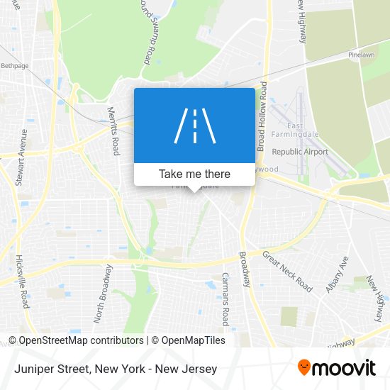 Mapa de Juniper Street