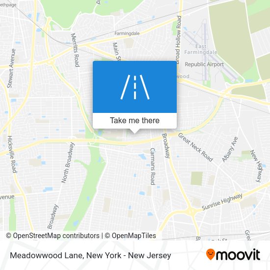 Meadowwood Lane map