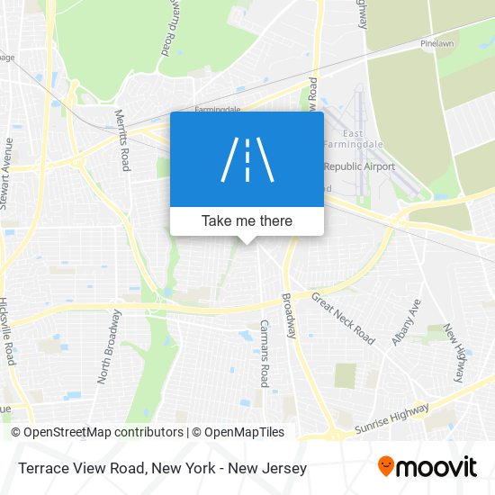 Terrace View Road map