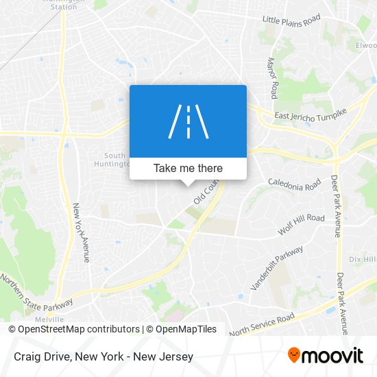 Craig Drive map