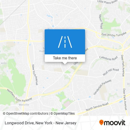 Longwood Drive map