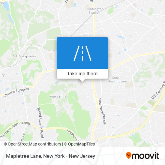 Mapa de Mapletree Lane