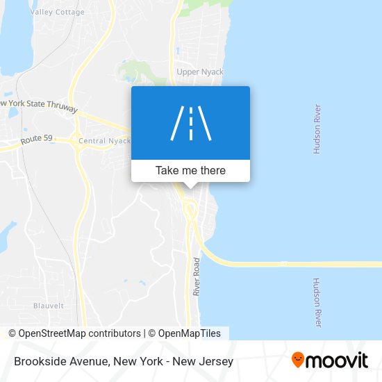 Mapa de Brookside Avenue