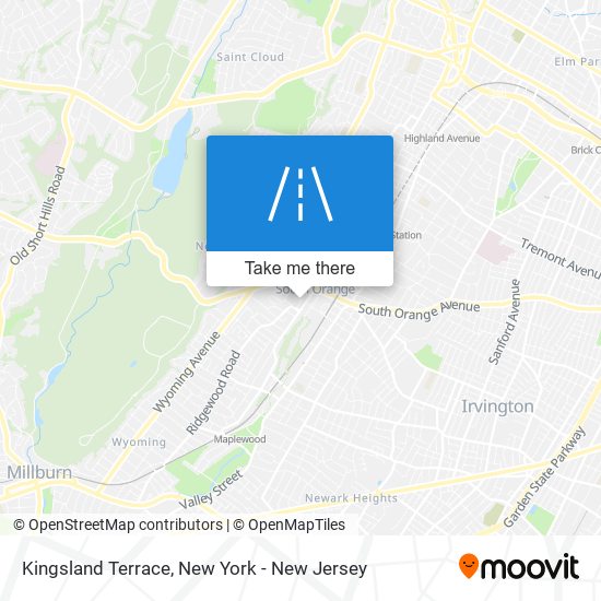 Kingsland Terrace map