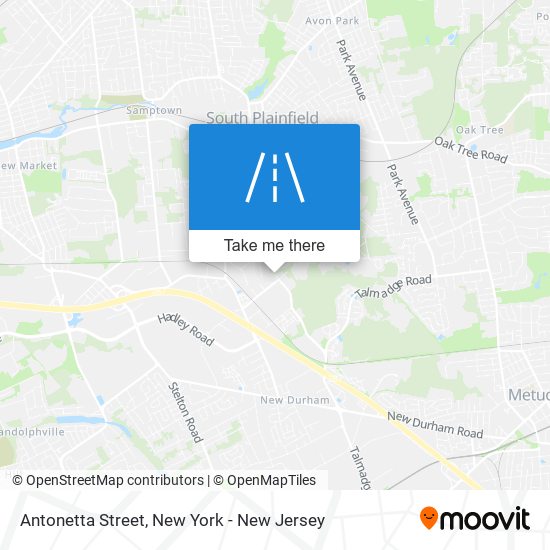 Mapa de Antonetta Street