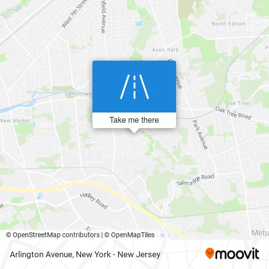 Mapa de Arlington Avenue