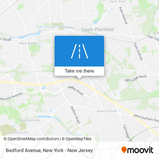 Bedford Avenue map